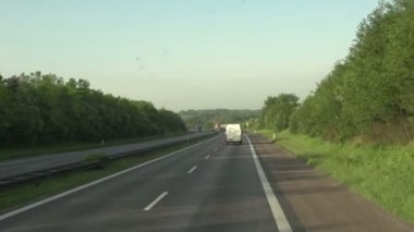 Danimarka'da sürüş kamyon 