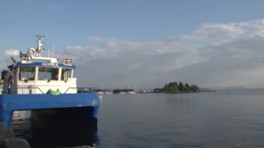 Norveç tekneler limanda