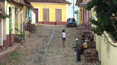 Küba halkının müzik çalma