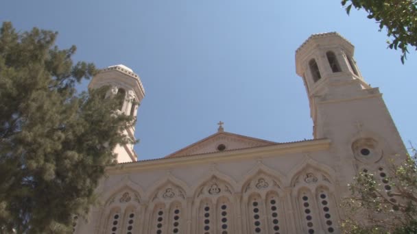 Catedral de Ayia Napa — Vídeo de stock