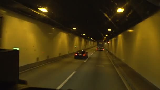 卡车司机在丹麦 — 图库视频影像