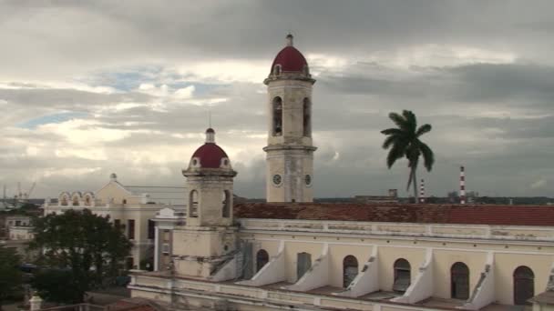 Перегляд в Catedral de la Purisima Консепсьйон — стокове відео