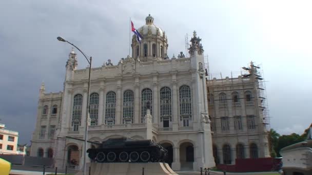 Museo de la Revolucion building — 图库视频影像