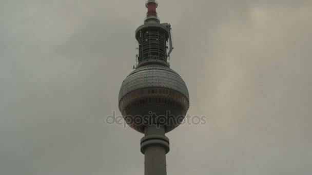 Berlin tv Kulesi — Stok video