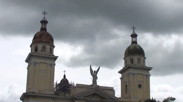 Cathedral de Nuestra Senora de la Asuncion — 图库视频影像