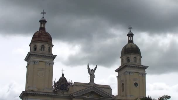 Cathedral de Nuestra Senora de la Asuncion — стокове відео