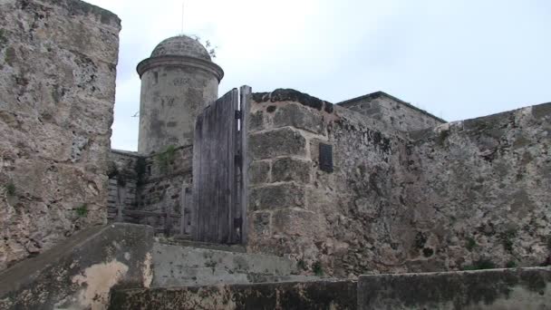 Cienfuegos, Castillo de Jagua — Vídeo de stock