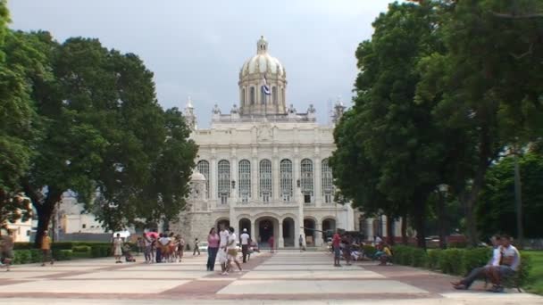 Museo de la Revolucio em Havana — Vídeo de Stock