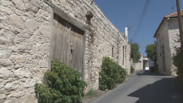 Pequeño pueblo Laneia — Vídeo de stock