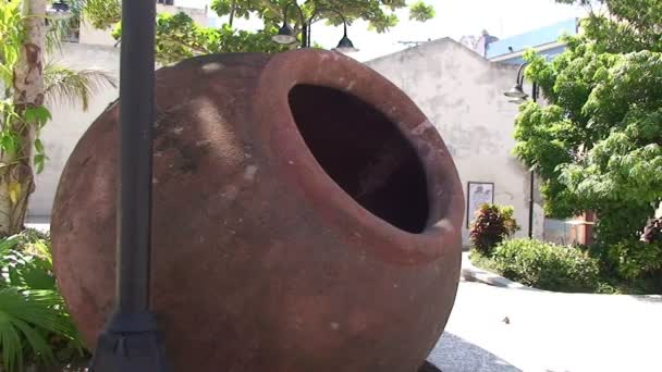 古老的大罐子 — 图库视频影像
