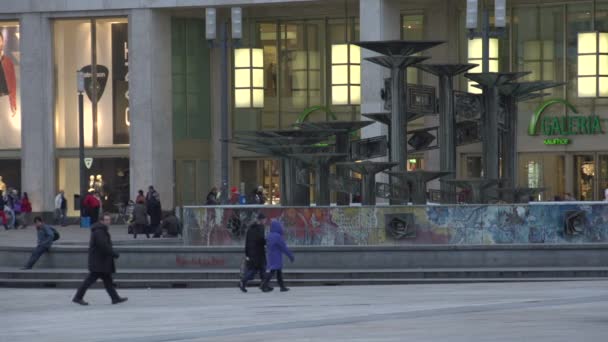 Tráfico de Potsdamer Platz — Vídeo de stock