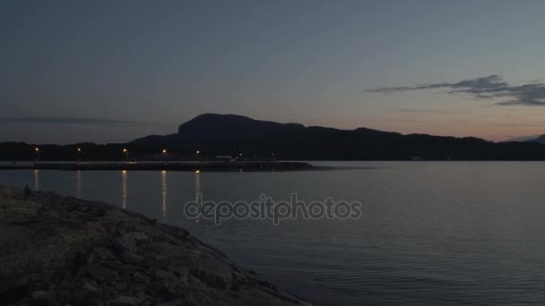 Norvège Hjelmeland coucher de soleil 