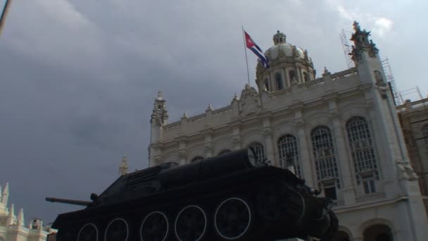 Museo de la Revolucion building — Stok video