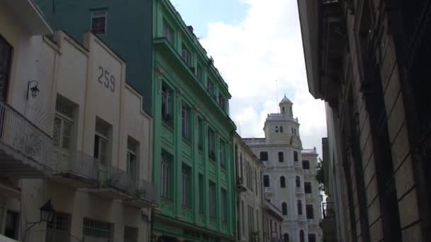 Ulice pohled Havana — Stock video