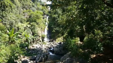 büyük şelale orman Bali hava atış