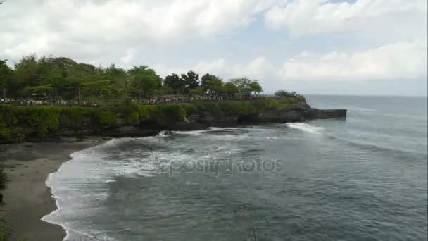 Mar praia panorama — Vídeo de Stock