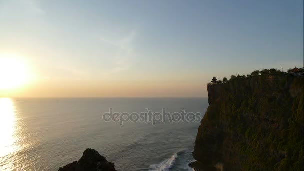 Strandpanorama am Meer — Stockvideo