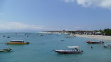 Zaman atlamalı, Bali, Endonezya Lembongan beach