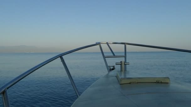 在途中乘船到海豚热点在罗维纳 巴厘岛 — 图库视频影像