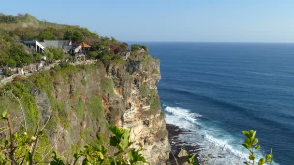 Havet stranden panorama — Stockvideo