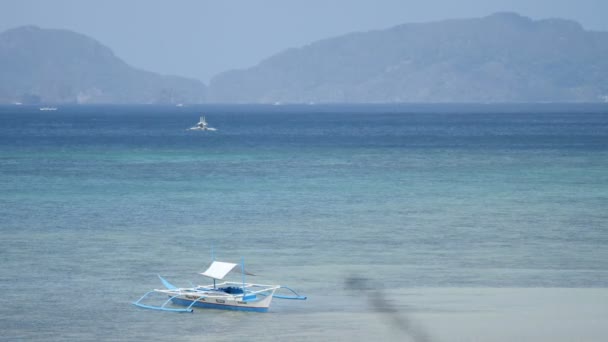 Boat Trip Manila Philipinnes — Stock Video