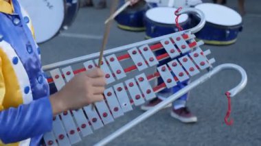 Manila, Philipinnes Caddesi'nde karnaval