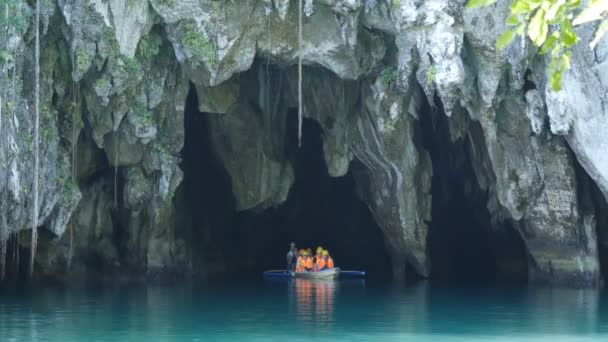 Touristes Bateau Îles Nido — Video