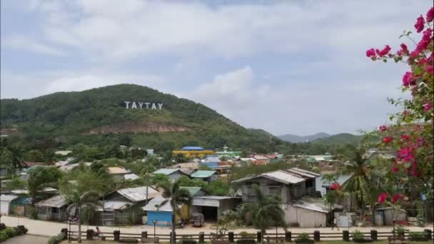 Taytay Işareti Filipinler Gün Süre Vurdu — Stok video