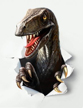  dinozor yakın çekim