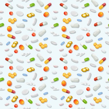 Sorunsuz ilaç ve ilaç kapsül arka plan