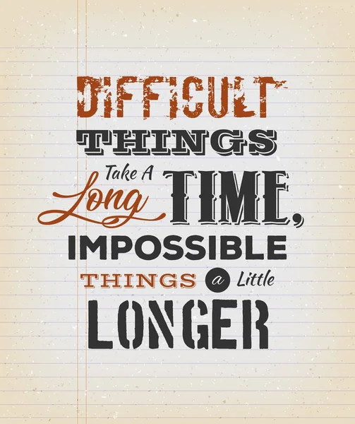 Grungy ilham verici ve popüler teklifi vintage bir arka plan üzerinde motive