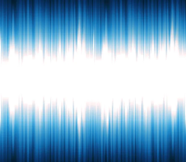 Abstrakter Klang oder Lichtwellen, die oszillieren — Stockvektor