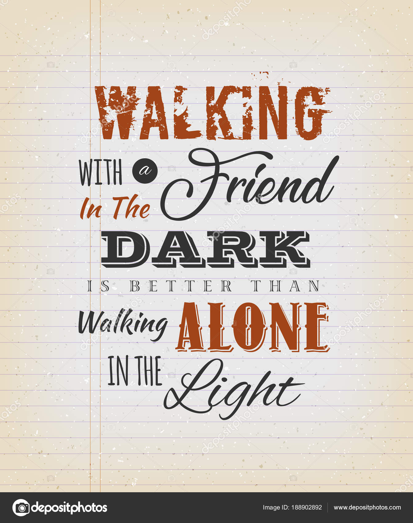 Friendship Postcard Print