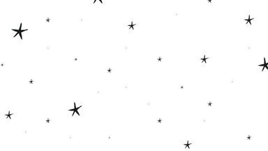 Mürekkep Yazı Dokusu Canlandırılmış Döngü / Siyah grunge karalanmış mürekkep şekilli bir hareketin canlandırması, beyaz arkaplan üzerine