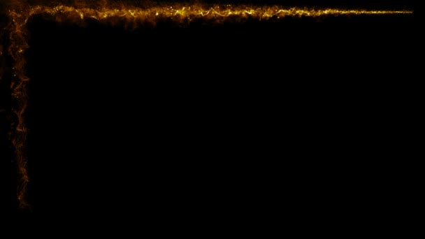 Abstrato luz vazamento quadro fundo loop — Vídeo de Stock