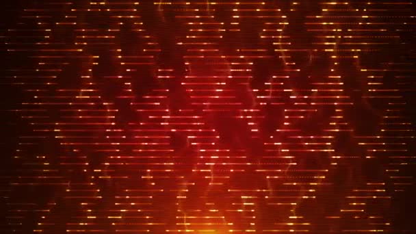 Abstract Fractal Technology Background Loop Animation Abstract Fractal Background Particles — Stock Video