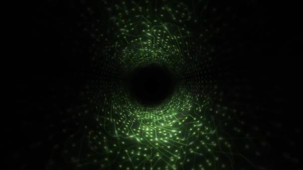 Цифровой Аудио Спектр Графический Эквалайзер Фоновый Цикл Анимация Абстрактного Фона — стоковое видео