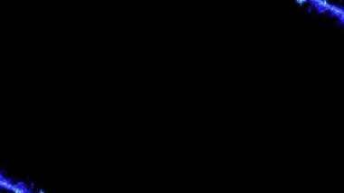 Giriş Logosu Sihirli Renkli Parçacıklar / 4k ile soyut bir arkaplan animasyonu ile sihirli renkli parçacıklar sarmal ve kayboluyor