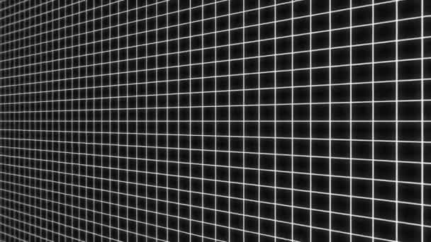 Abstract Minimal Grid Achtergrond Loop Animatie Van Een Abstracte Achtergrond — Stockvideo