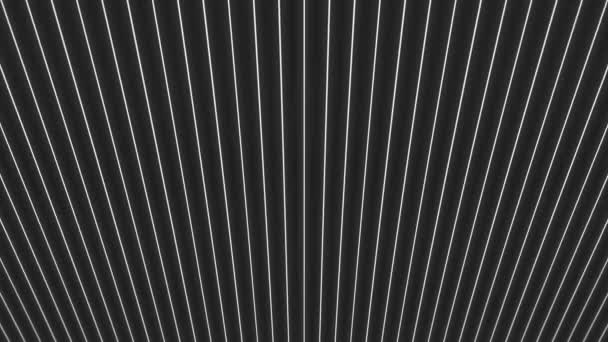 带线条 网格旋转和无缝环路的抽象背景最小3D网格背景环 4K动画 — 图库视频影像
