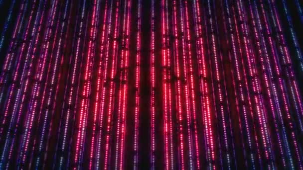 Animation menée numérique abstraite de technologie de lumières 