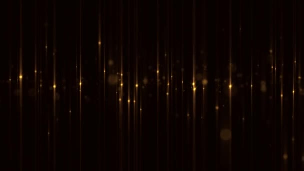 Abstract Gold Filaments Background Seamless Looping — 图库视频影像