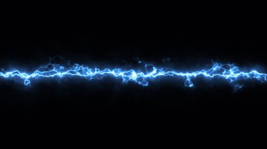 Manga dinamik bir çizgi roman tasviri. Parlayan ışınlar seğirerek elektrik arkaplanını bozmuş.