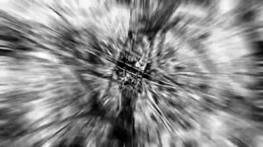 Soyut Yıldız patlaması Efekti Arkaplan Döngüsü / 4k Soyut grunge yıldız patlaması arkaplanının dokuların ve kalıpların stop hareket dizisi ile canlandırması