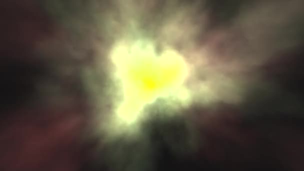 Résumé Smoke Vortex Tunnel Seamless Travel Seamless Looping / Animation 4k d'un fantasme fumée, brouillard et nuages tourbillon fond avec vitesse 