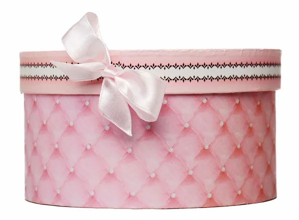 Box Bow Pink Box Bow — Stock Photo, Image