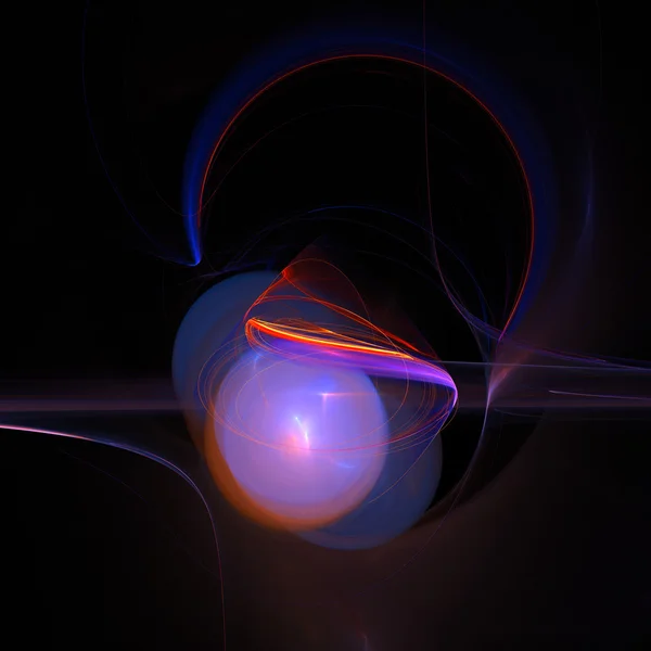 Soyut resim fraktal.