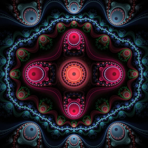 Soyut resim fraktal.