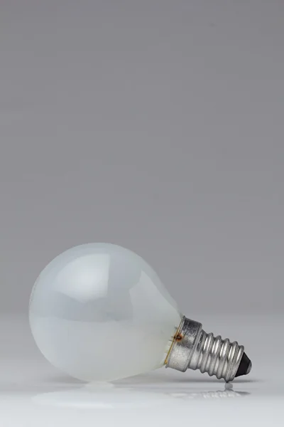 Electric lamp on a white background.