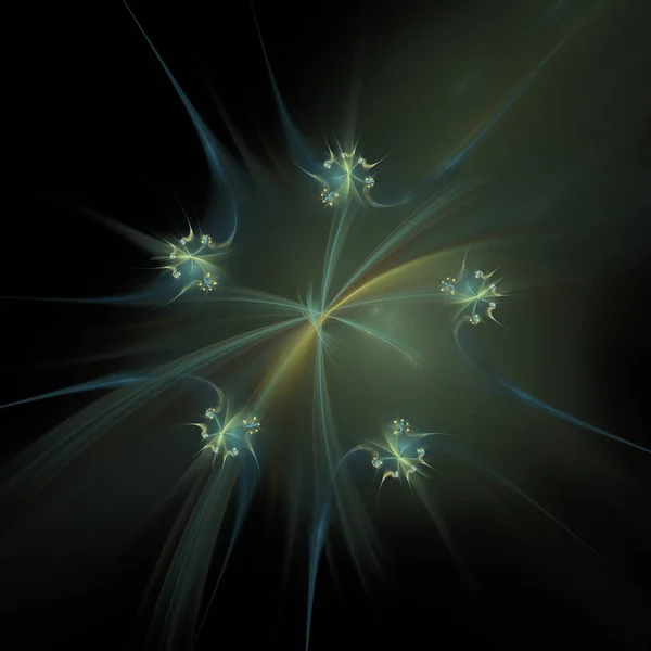 Soyut resim. Fraktal.